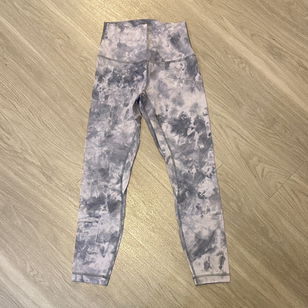 Lululemon 25” Align Leggings - Gray & White